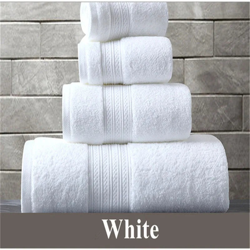 "ZHUO MO-Pakistan Cotton Bath Towel - Super Absorbent, Large & Thick"