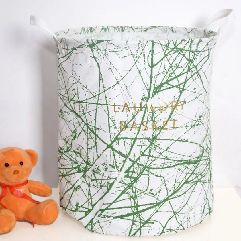 "New Large Laundry Hamper Bag - Clothes Storage Basket for Kids"