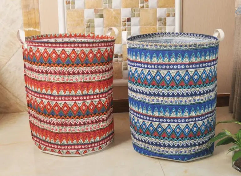 "Large National Style Laundry Hamper Bag for Clothes Storage"
