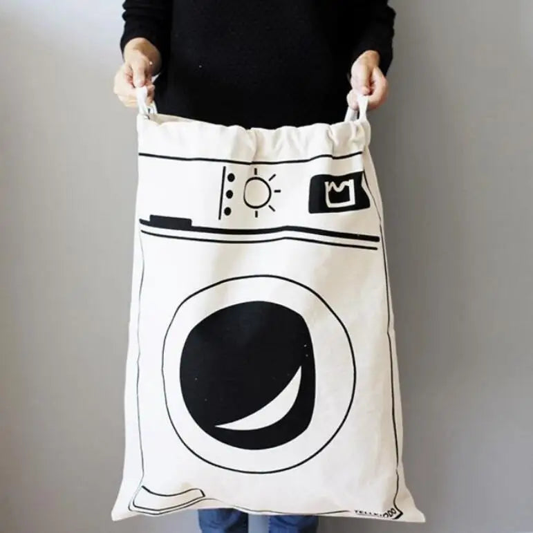 "New Cloth Laundry Hamper - English Alphabet Storage Basket for Kids' Toys"
