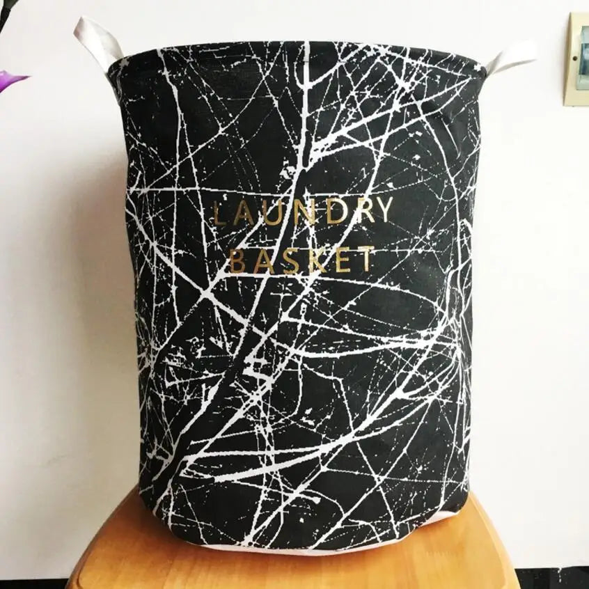 "New Large Laundry Hamper Bag - Clothes Storage Basket for Kids"