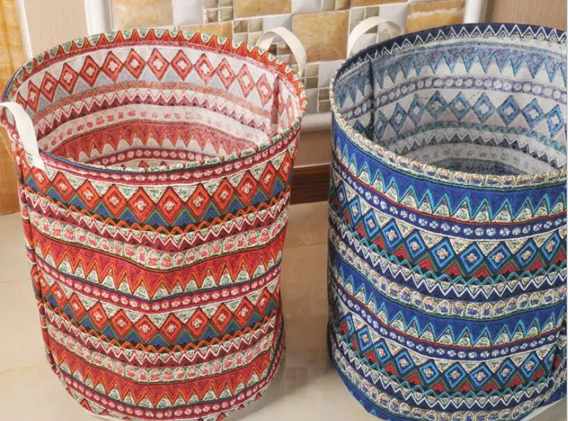 "Large National Style Laundry Hamper Bag for Clothes Storage"