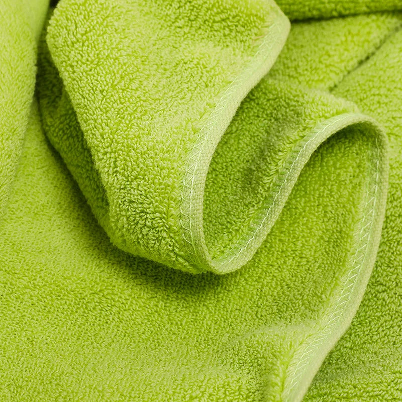 3pcs/set New Soft Towels Set 100%Cotton Bath Towel Hand Towel Washcloth Highly Absorbent Hotel Quality For Bathroom