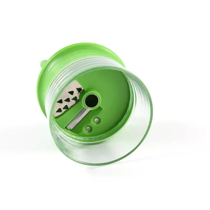 "Handheld Spiralizer Vegetable Slicer - Adjustable Grater for Salads"
