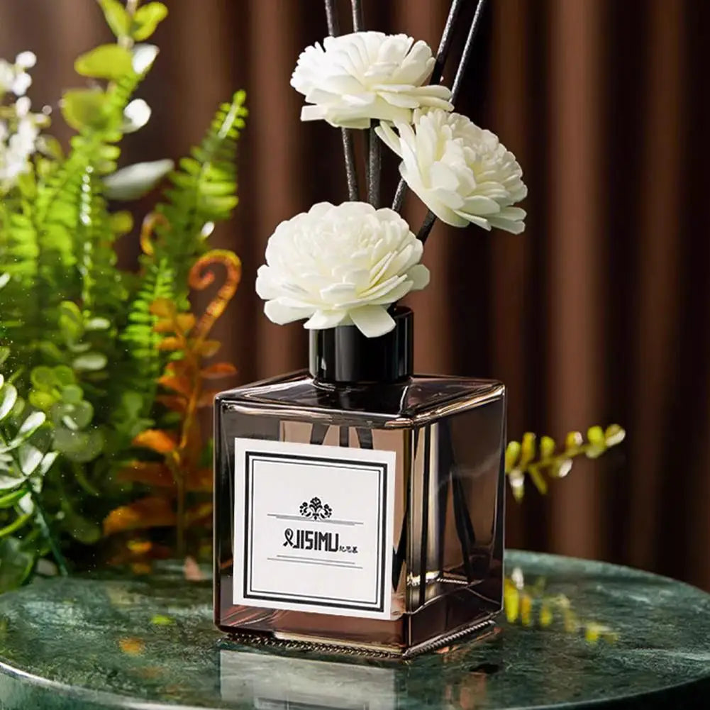 "Fireless Aromatherapy Diffuser - Long-Lasting Floral Home Fragrance for Bathroom"