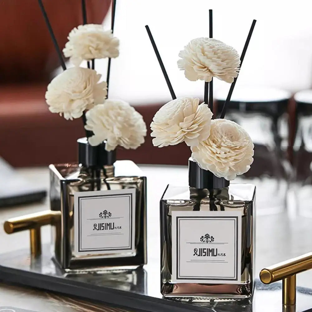 "Fireless Aromatherapy Diffuser - Long-Lasting Floral Home Fragrance for Bathroom"