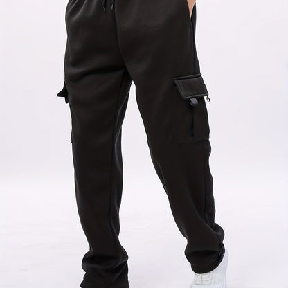 Men's Casual Multi Pockets Joggers Cargo Pants
