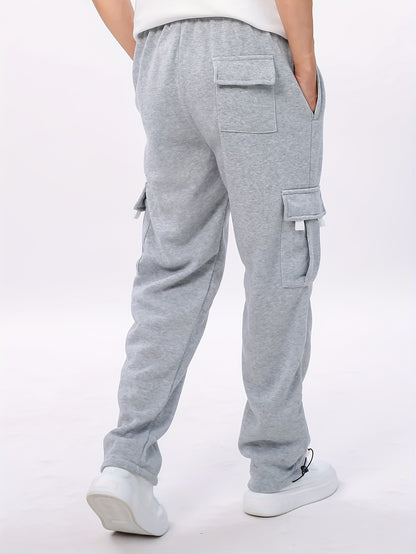 Men's Casual Multi Pockets Joggers Cargo Pants