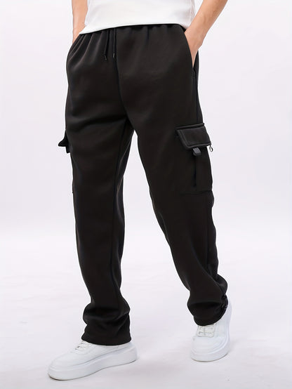 Men's Casual Multi Pockets Joggers Cargo Pants