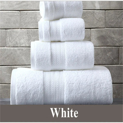 "ZHUO MO-Pakistan Cotton Bath Towel - Super Absorbent, Large & Thick"