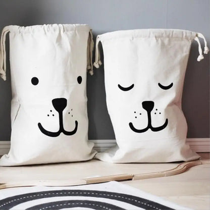 "New Cloth Laundry Hamper - English Alphabet Storage Basket for Kids' Toys"