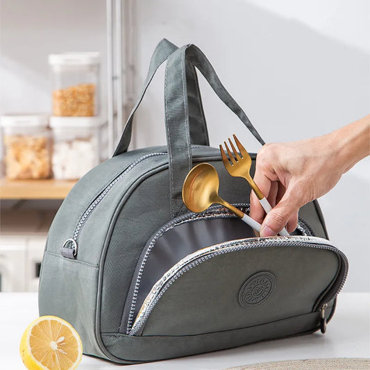 "Thick Thermal Lunch Box Bag for Women School Travel Work Insulated"
