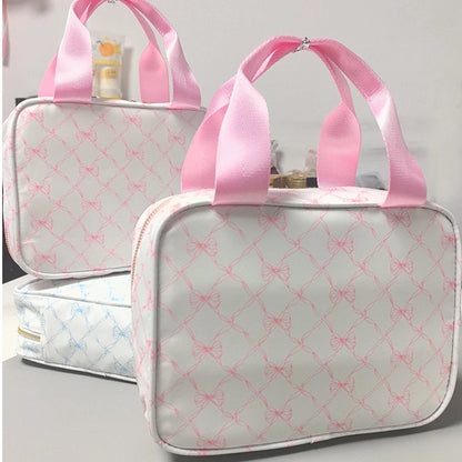 "New Bow Lunch Bag Cooler - Portable Thermal Tote for Work"