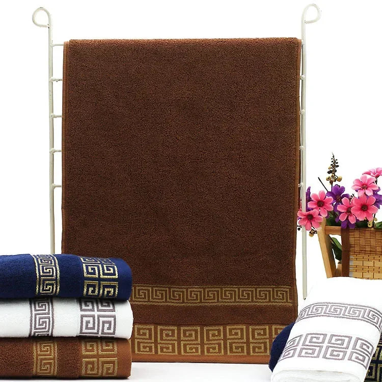 "100% Cotton Towel - High Quality, Soft, Highly Absorbent Bath & Face Towels"