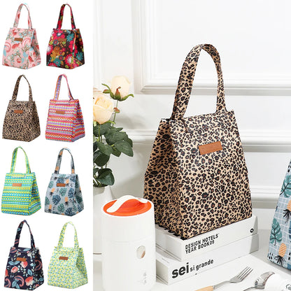 "Fashion Insulated Lunch Bags - Waterproof Cooler for Men, Women, Camping"