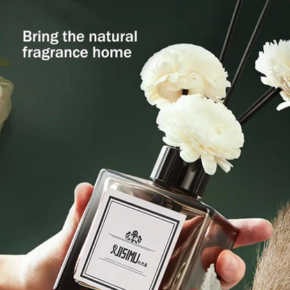 "Fireless Aromatherapy Diffuser - Long-Lasting Floral Home Fragrance for Bathroom"