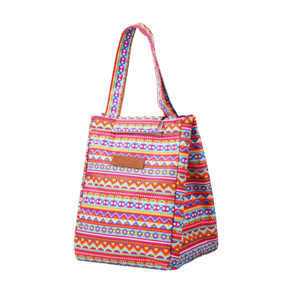 "Fashion Insulated Lunch Bags - Waterproof Cooler for Men, Women, Camping"