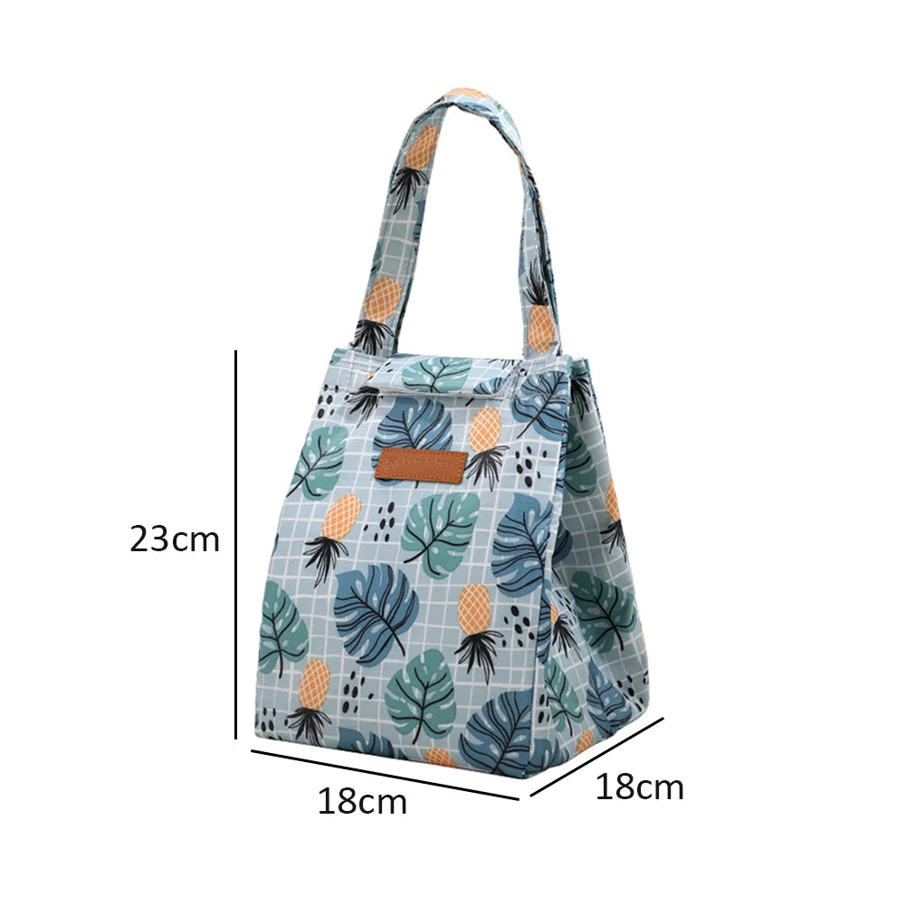 "Fashion Insulated Lunch Bags - Waterproof Cooler for Men, Women, Camping"