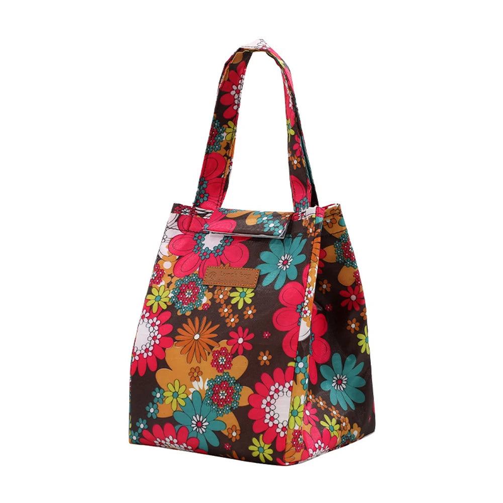 "Fashion Insulated Lunch Bags - Waterproof Cooler for Men, Women, Camping"
