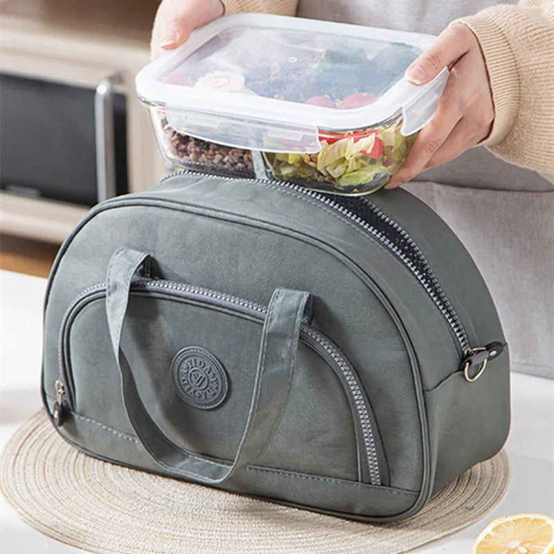 "Thick Thermal Lunch Box Bag for Women School Travel Work Insulated"