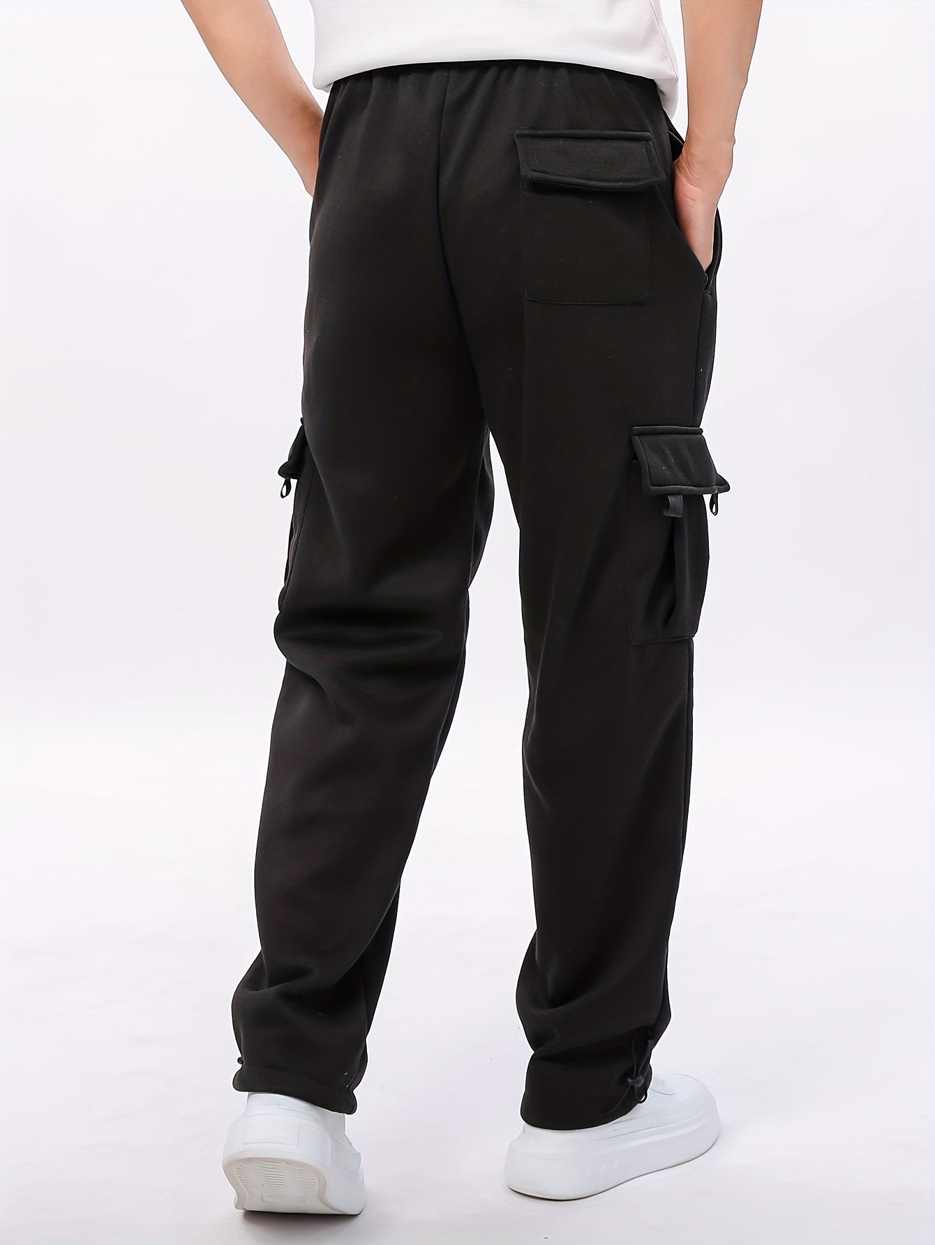 Men's Casual Multi Pockets Joggers Cargo Pants